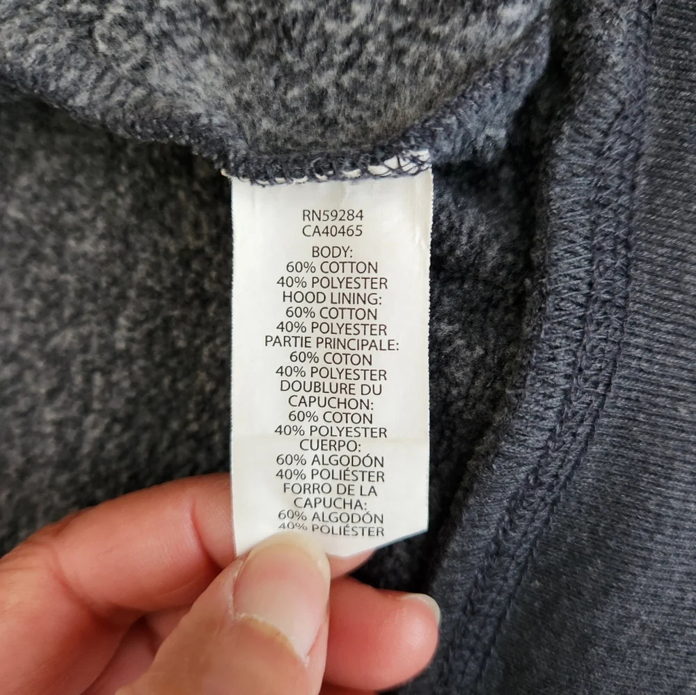 The Children's Place Zip Up Hoodie, GRAY - XL (14)